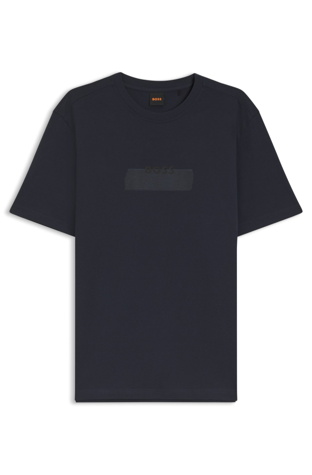 T-shirt en jersey de coton avec logo – HUGO BOSS