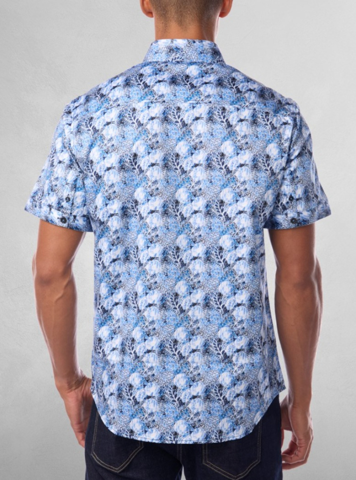 Chemise à imprimé floral - VINCENT D'AMÉRIQUE