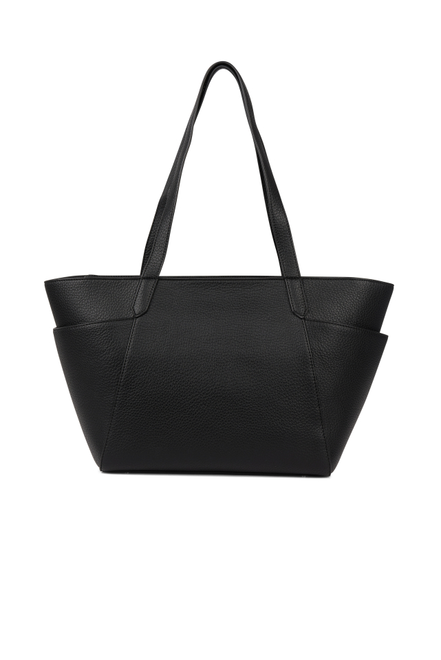 Sac moyen fourre-tout en cuir vegan Opale - LAMBERT