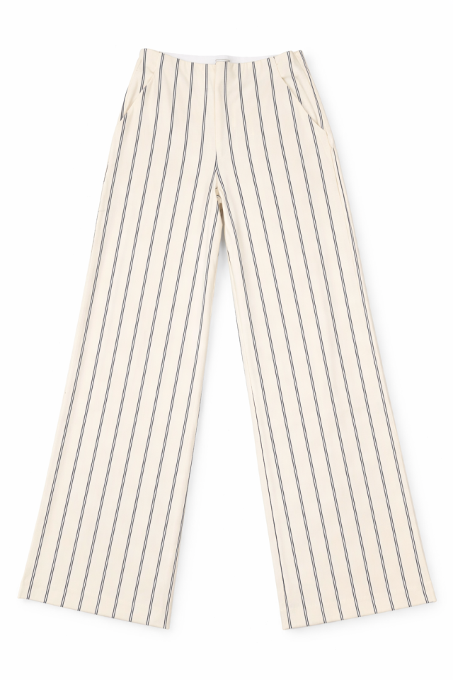 Pantalon Kate à fines rayures – ICHI