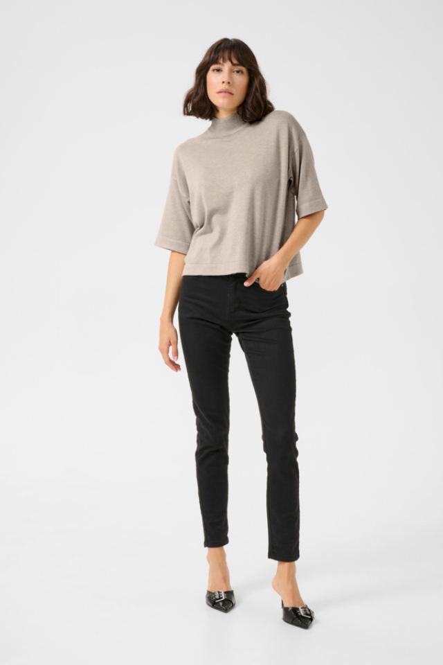 Chandail Lizza col montant – KAFFE
