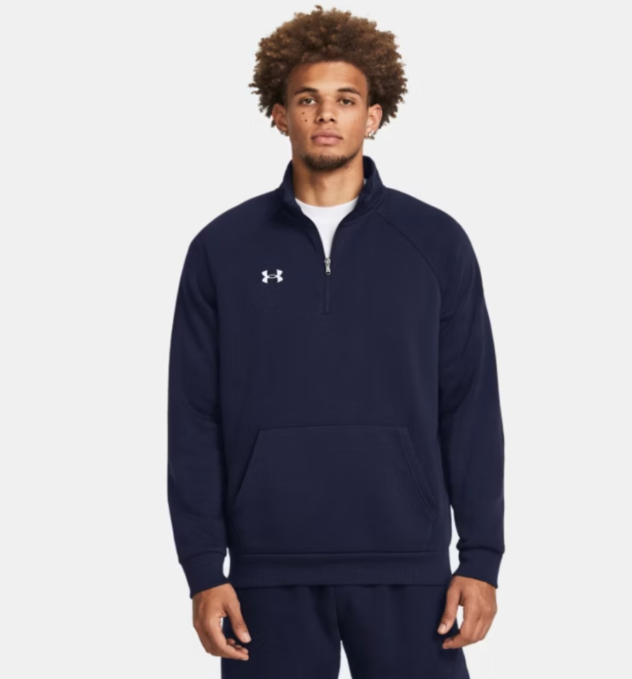 Chandail Rival fleece demi zip - UNDER ARMOUR - 1386016 - Under Armour
