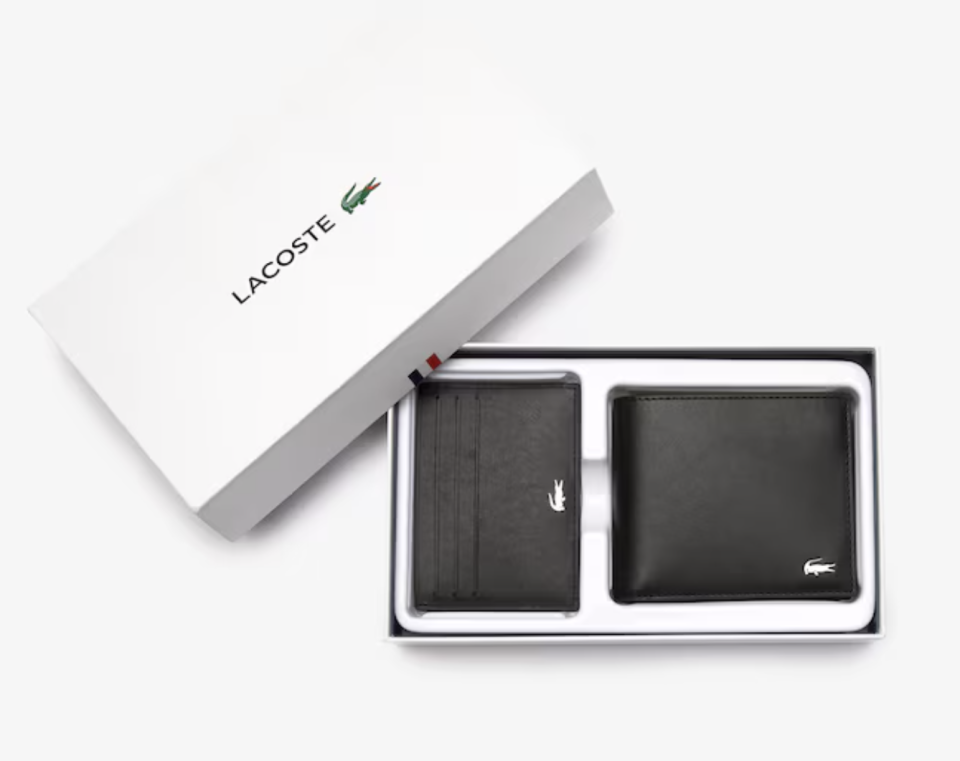 Coffret portefeuille et porte-cartes Fitzgerald - LACOSTE - NH2505FG - LACOSTE