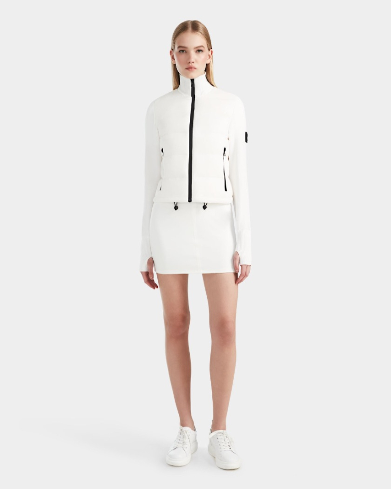 CAMILLE VESTE HYBRIDE EN DUVET LÉGER ET MAILLE - RUDSAK - 8124018 - Rudsak