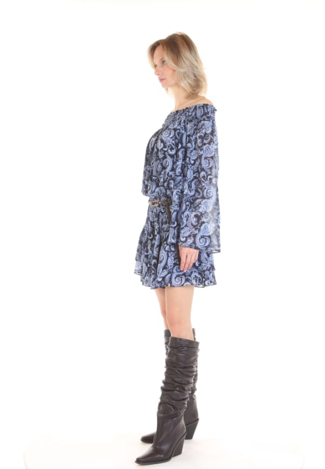 Robe fluide à manches longues - MICHAEL KORS