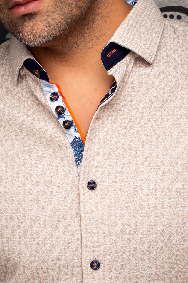 Chemise à manches courtes Sonoran - AU NOIR 