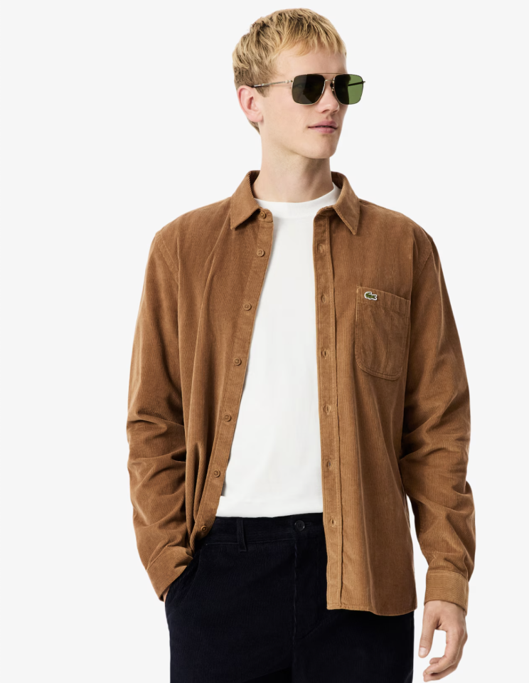 Chemise Casual en corduroy - LACOSTE - ch3346 - LACOSTE