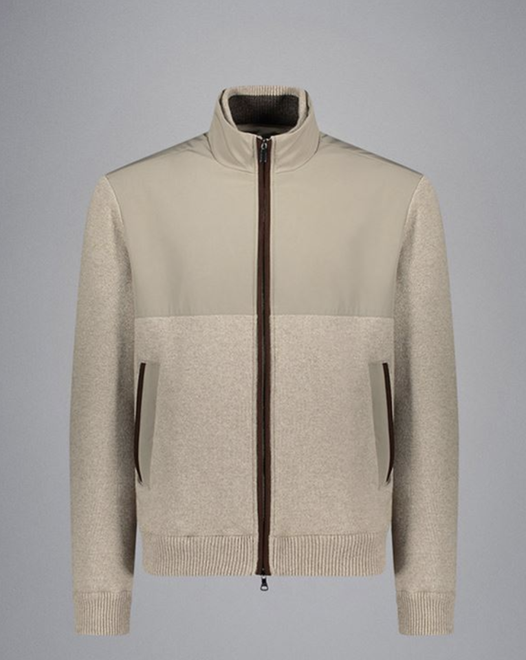 Veste hybride en suède - PAUL & SHARK - 15311286 - Paul & Shark