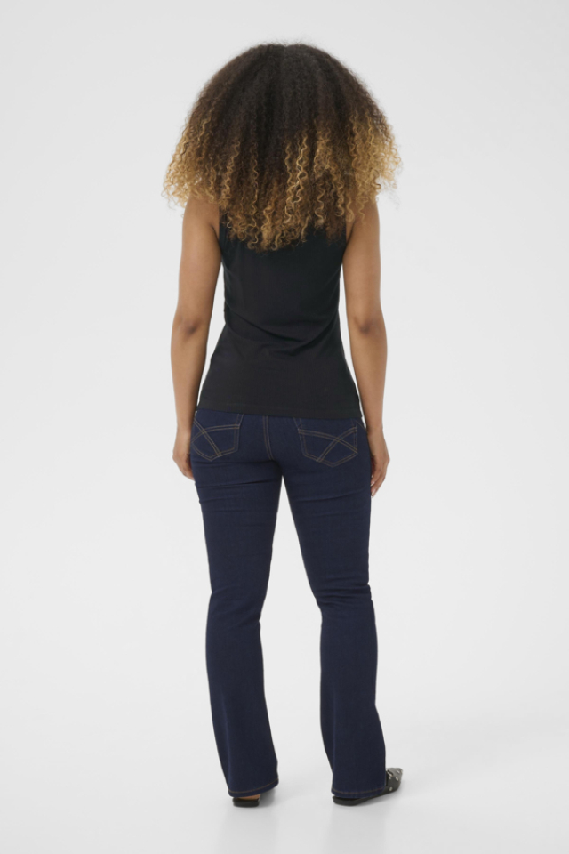 Camisole ornée Ribba – CREAM