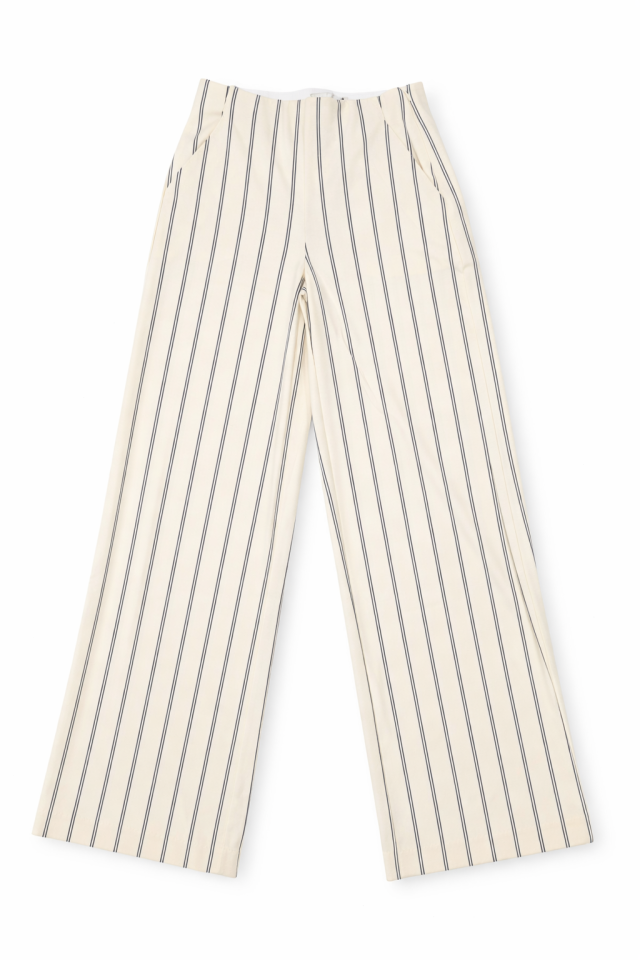 Pantalon Kate à fines rayures – ICHI - 20125222 - ICHI