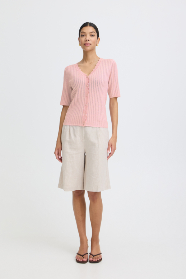 Cardigan côtelée Mobbe – B.YOUNG