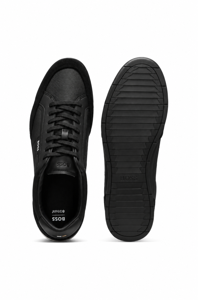 Espadrilles en suède côtelées – HUGO BOSS
