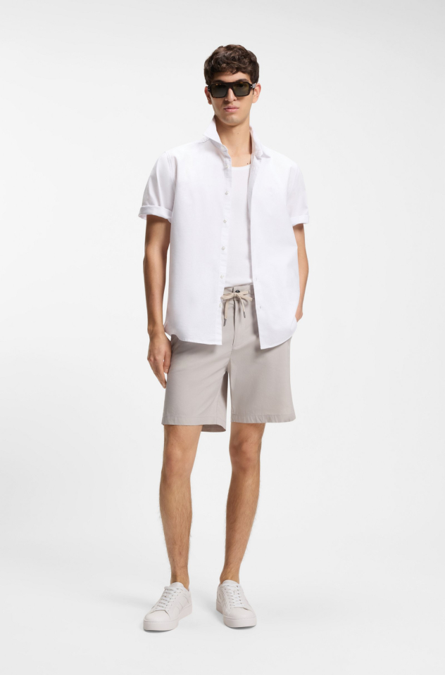 Chemise en coton oxford Rash 2 – HUGO BOSS
