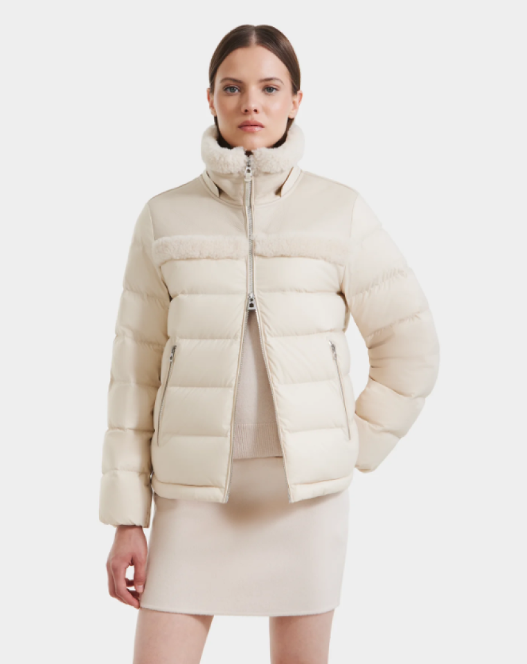 Manteau en duvet et shearling Sandra – Rudsak
