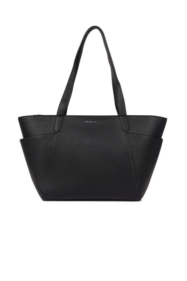 Sac moyen fourre-tout en cuir vegan Opale - LAMBERT