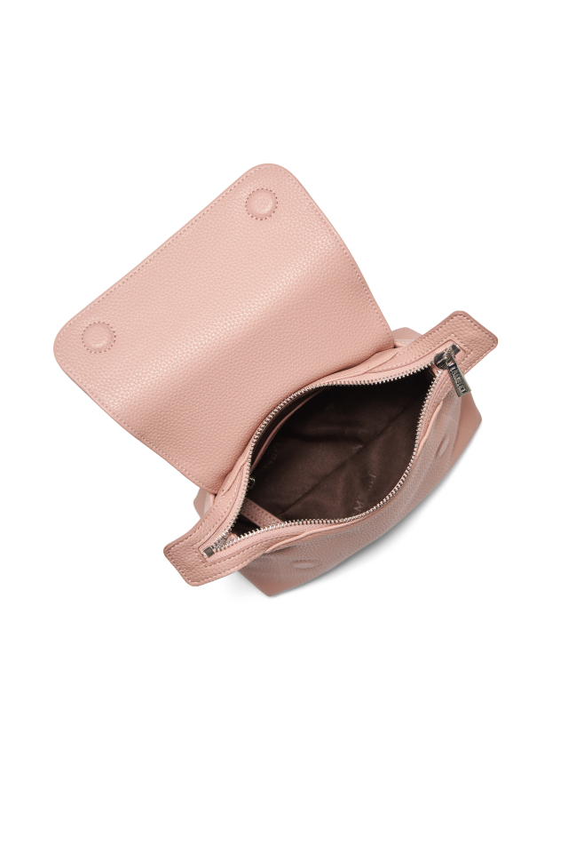 Sac à main 2-en-1 Ginny cuir végan noir – LAMBERT