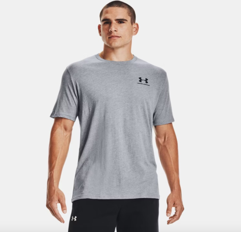 T-shirt Logo sur la poitrine gauche - UNDER ARMOUR - 1326799-036 - Under Armour