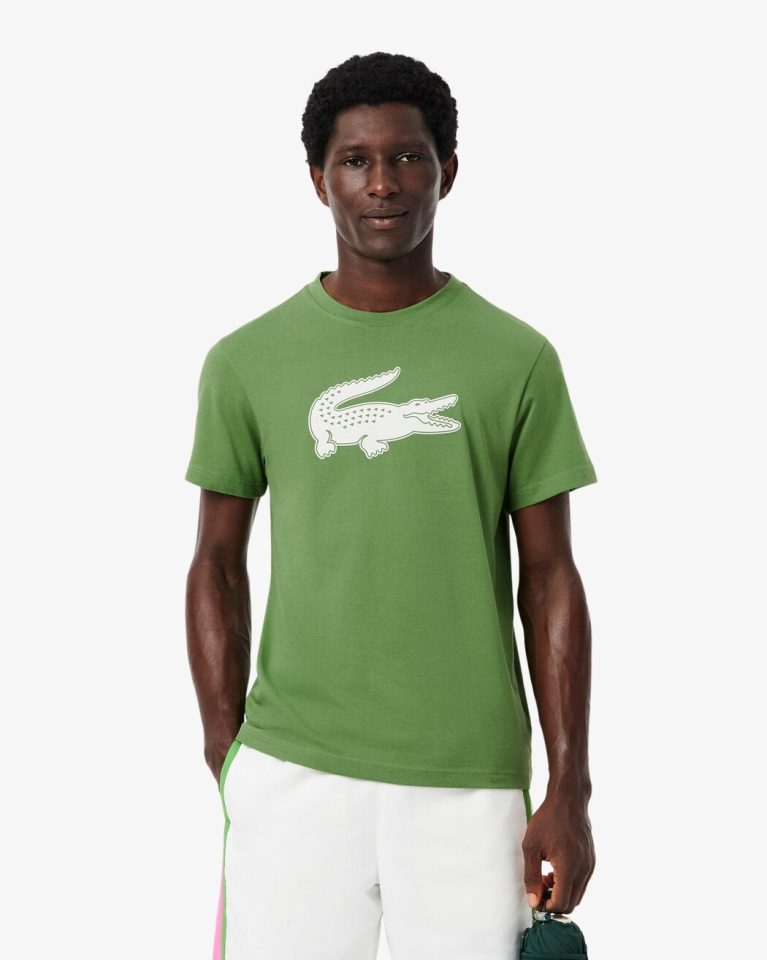T-shirt en jersey Crocodile 3D – LACOSTE - TH2042 - LACOSTE