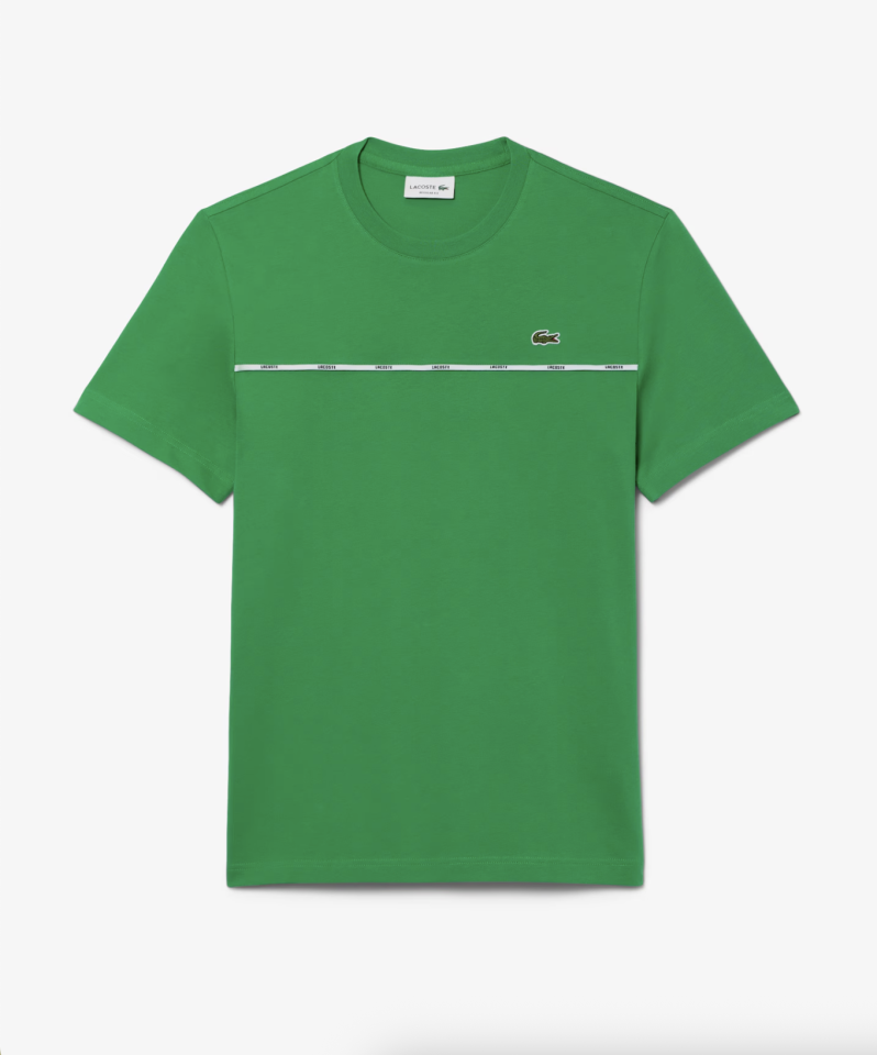 T-shirt en jersey de coton - LACOSTE