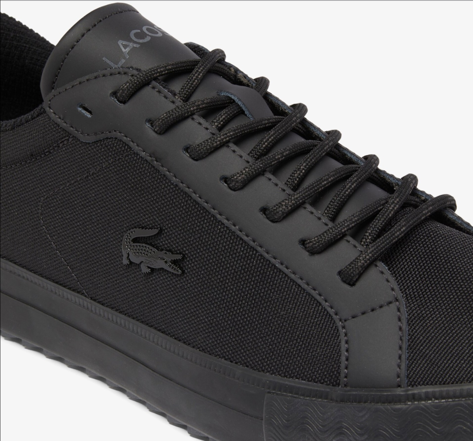 chaussures lacoste noire