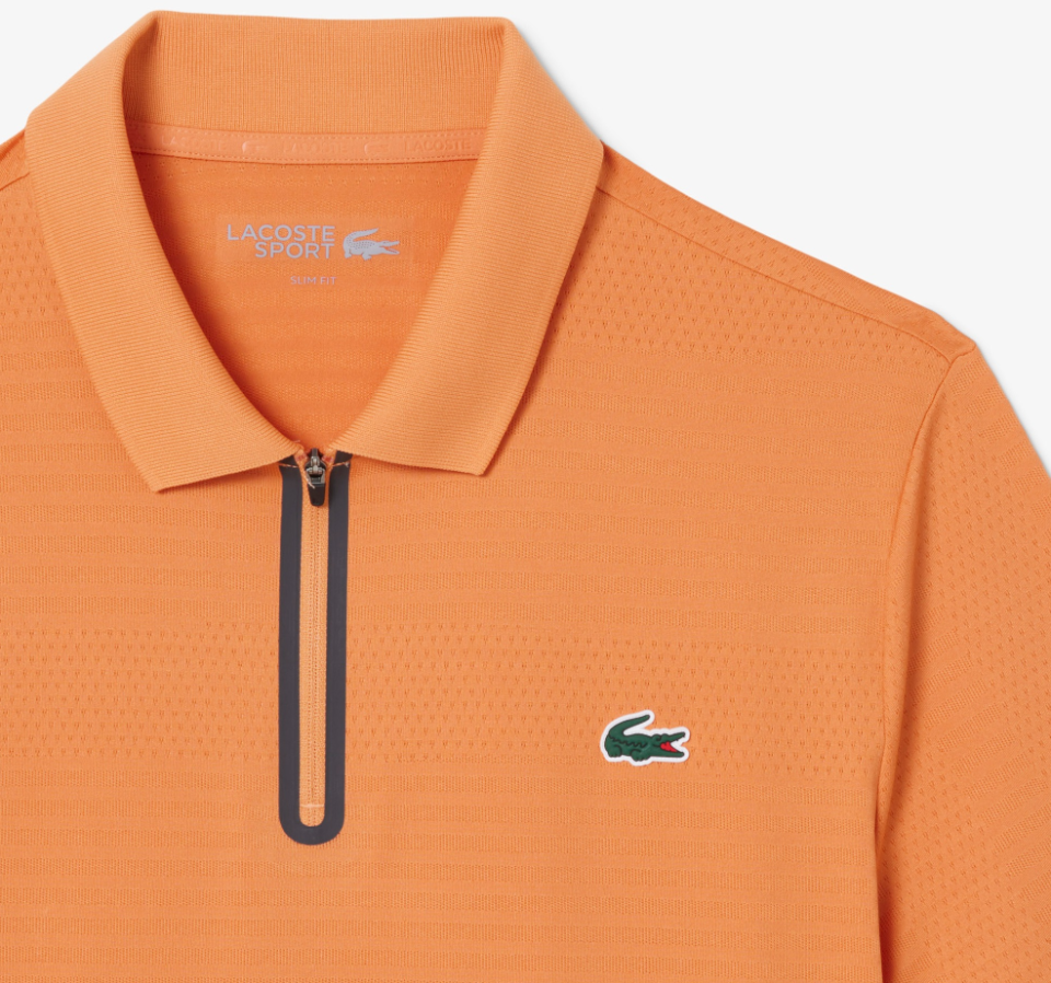 Polo tennis en jersey alvéolé ultra dry - LACOSTE