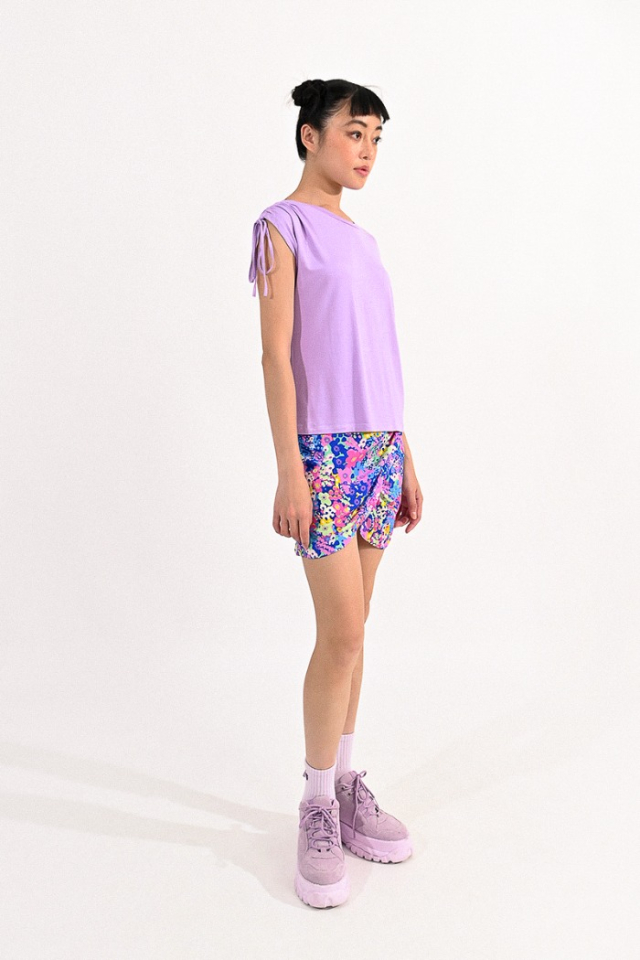 T-shirt lacée aux épaules - MOLLY BRACKEN