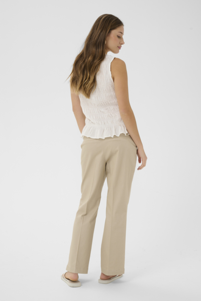 Blouse sans manches Henva – CREAM