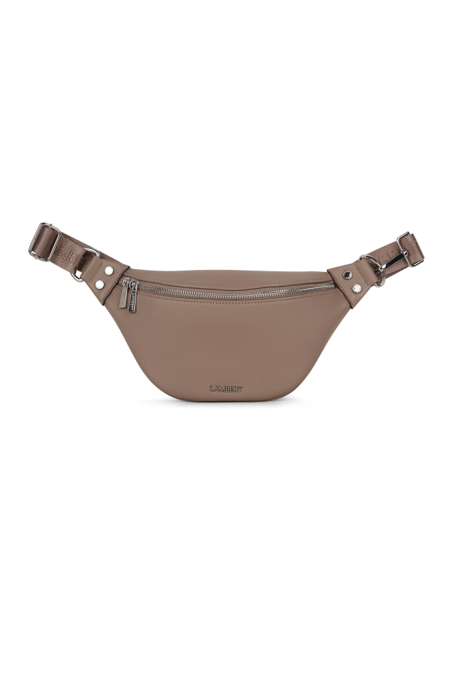 Le Sarah - Sac banane en cuir vegan - LAMBERT - SARAH-TERRA-PEBR - LAMBERT