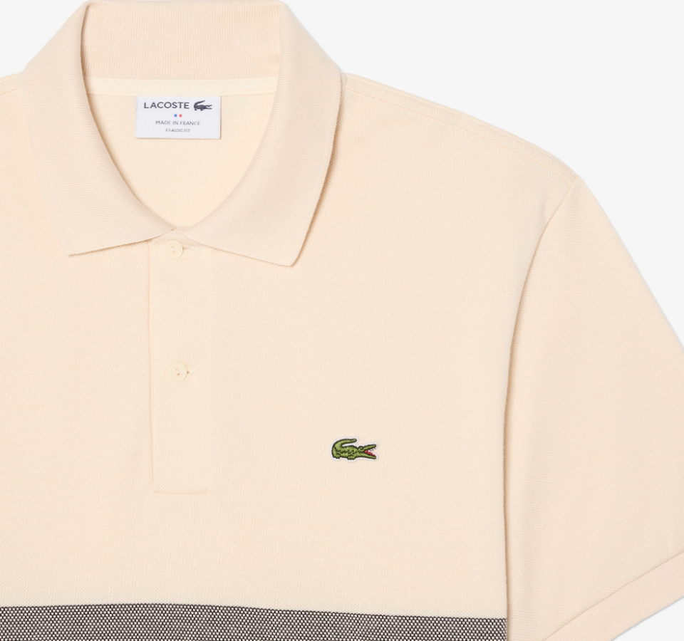 Polo Made in France classic fit en piqué – LACOSTE