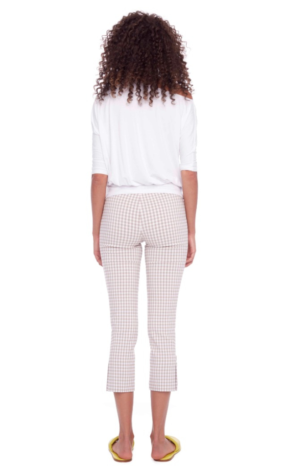 Pantalon à carreaux Gingham - UP