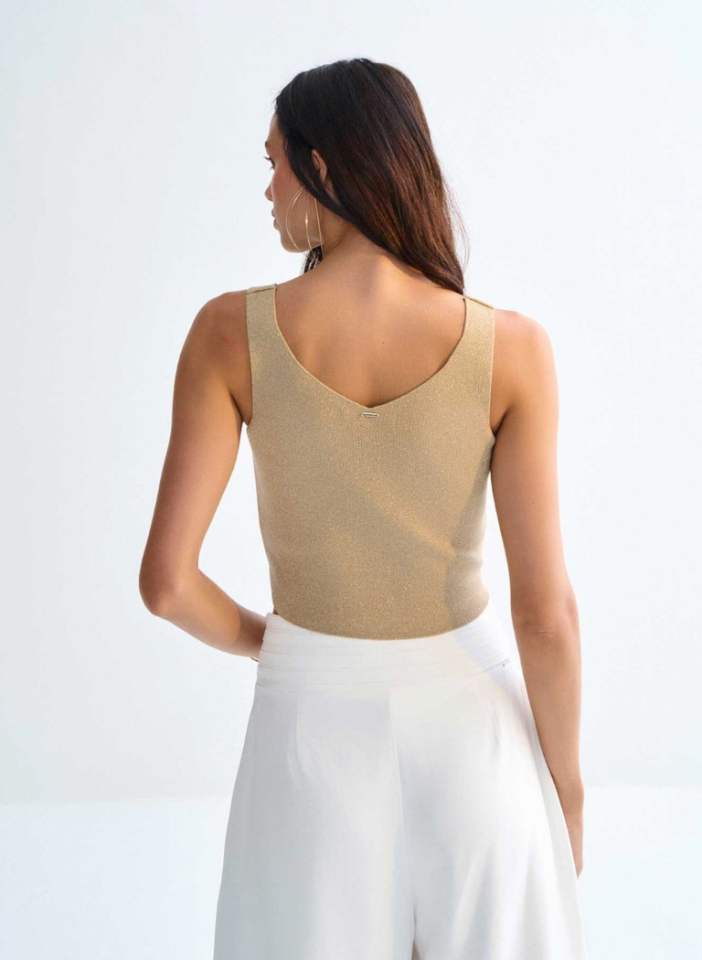 Camisole courte col v - LEZALEZ
