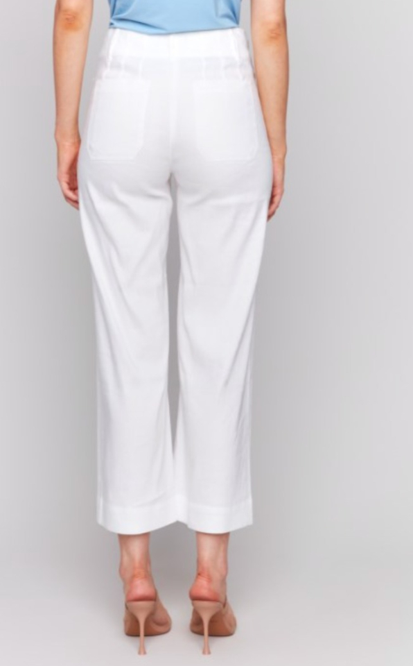 Pantalon court en lin - CHARLIE B