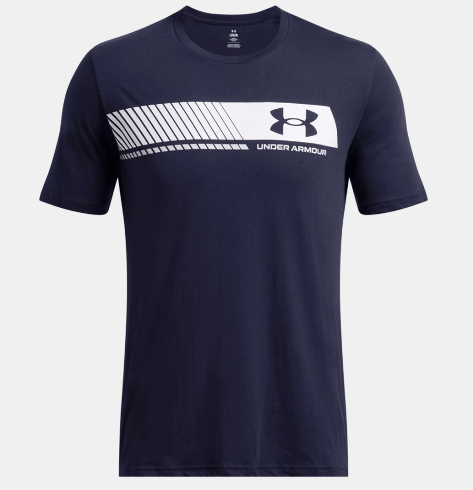 T-shirt Left chest stripe - UNDER ARMOUR