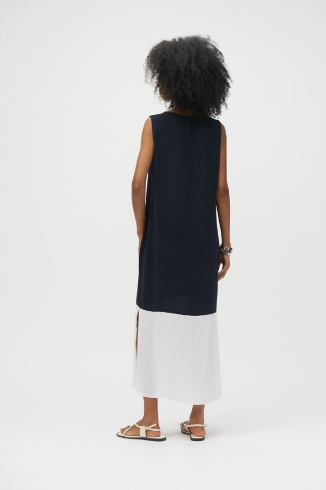 Robe coupe droite à blocs de couleurs - JOSEPH RIBKOFF