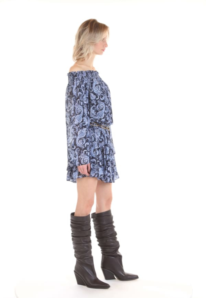 Robe fluide à manches longues - MICHAEL KORS