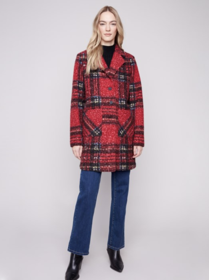 Manteau en tricot - CHARLIE B - C6141Z - Charlie B