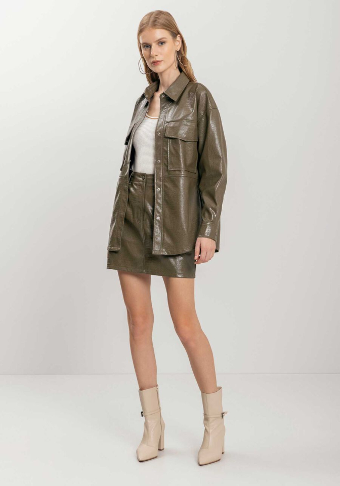 Veste oversize Crocro - LEZALEZ - 9189E - lezalez