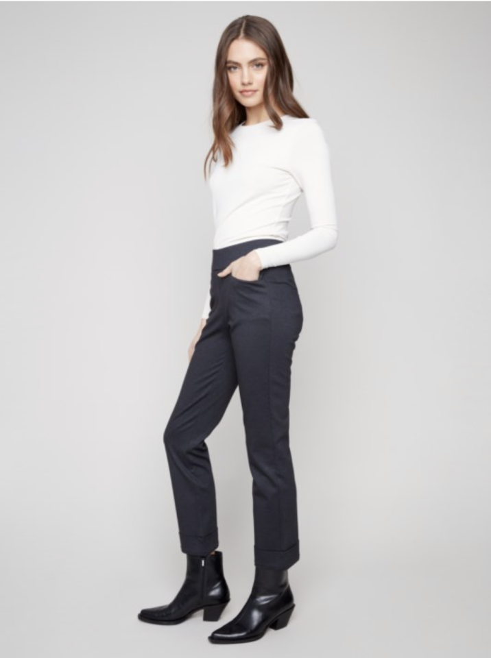 Pantalon à revers - CHARLIE B 