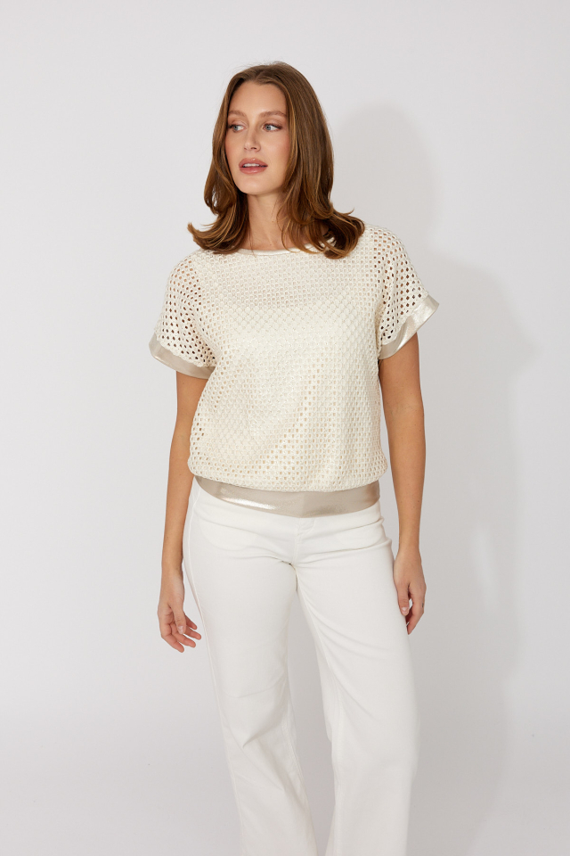 Pull Court à Détails Ornés – FRANK LYMAN