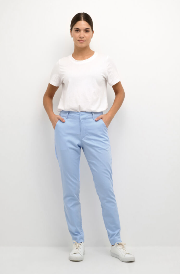 Pantalon extensible & souple CHINO - KAFFE - 10505191 - KAFFE