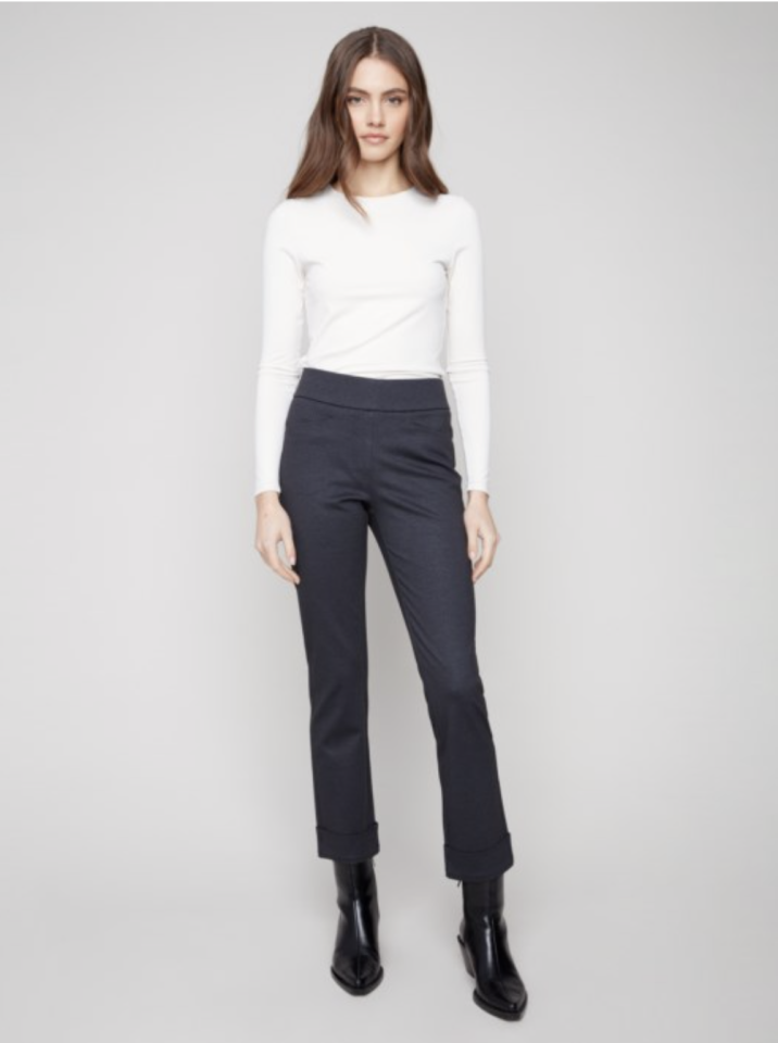 Pantalon à revers - CHARLIE B 