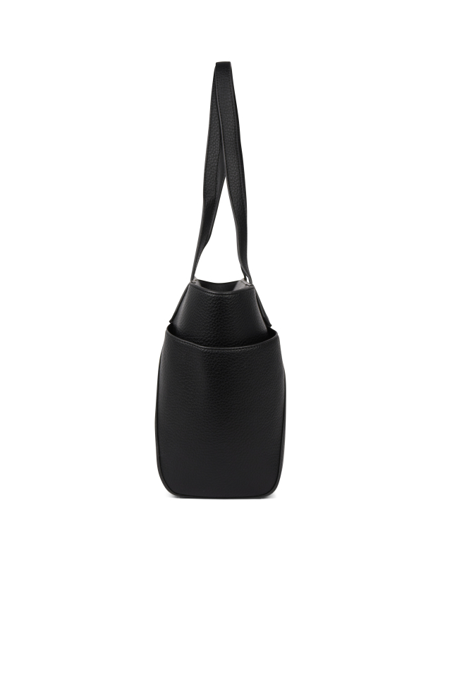 Sac moyen fourre-tout en cuir vegan Opale - LAMBERT