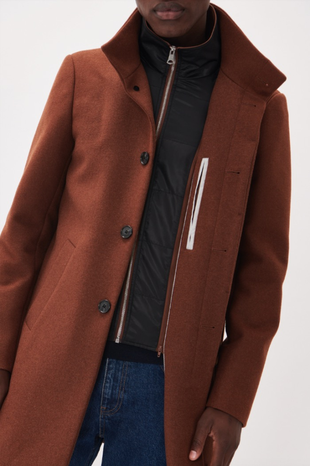 Manteau de laine Harvey - MATINIQUE
