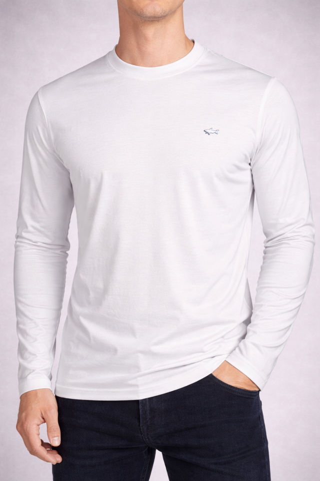 Chandail en jersey en coton double mercerisé – PAUL & SHARK - 26411018-10A - Paul & Shark