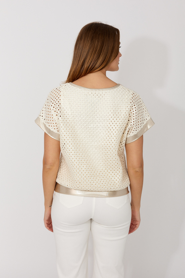 Pull Court à Détails Ornés – FRANK LYMAN