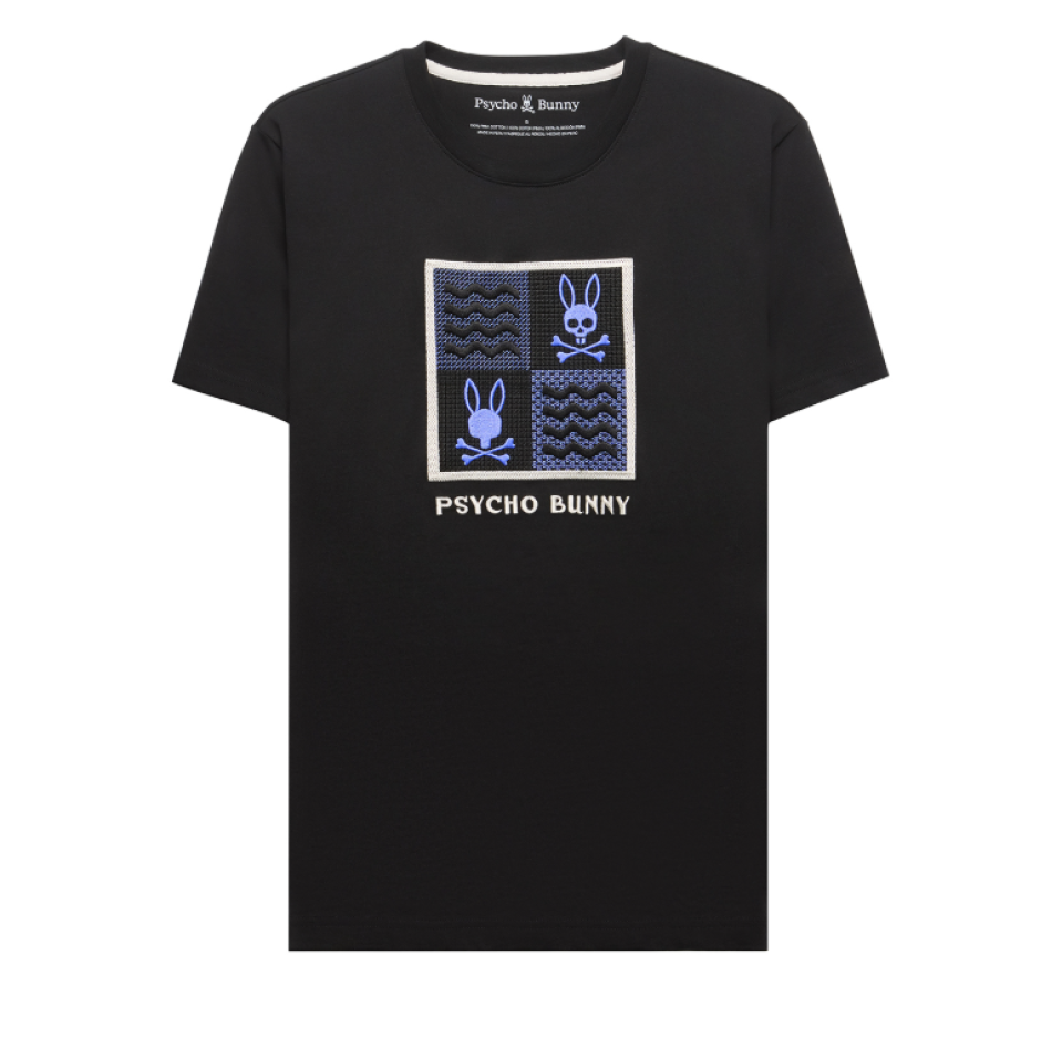 T-shirt Colin imprimé graphique – PSYCHO BUNNY - MT0200277 - Psycho Bunny