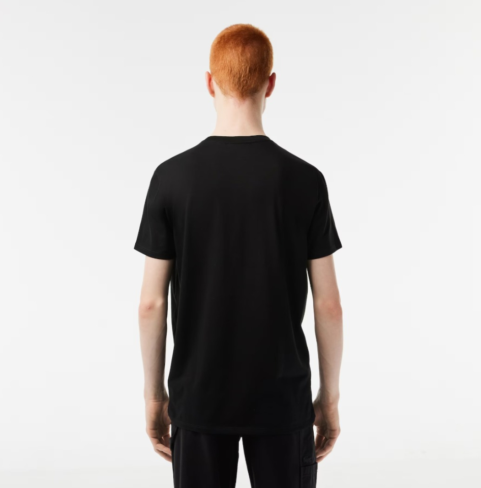 T-shirt classique à col rond - LACOSTE