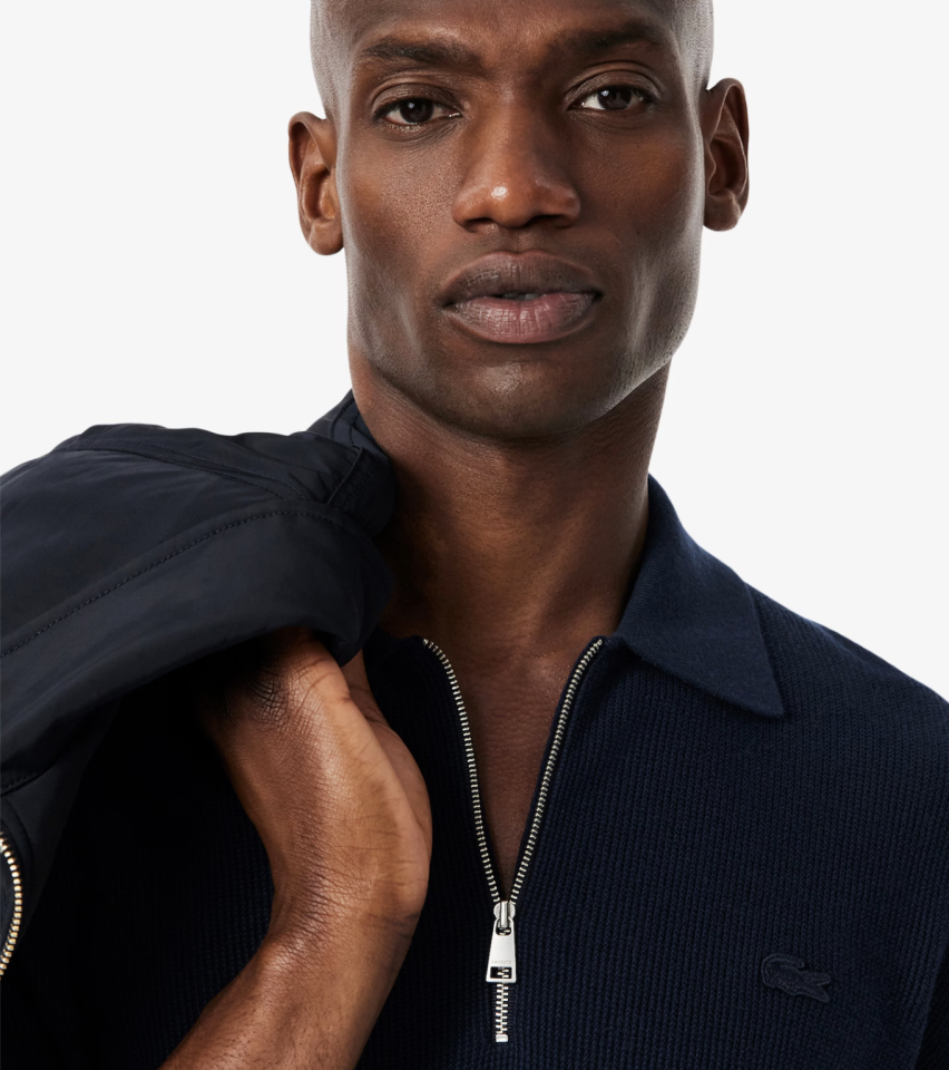 Pull demi-zippé - LACOSTE