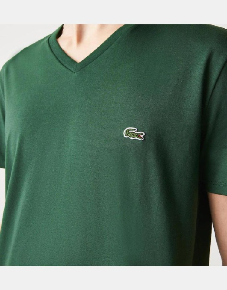 T-shirt v-neck basique - LACOSTE 