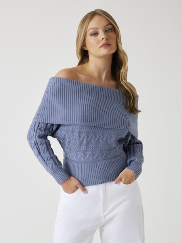 Chandail à épaules dénudées Ella – GUESS - W5BR55Z2ZK2 - Guess
